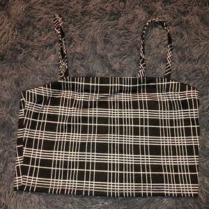 Forever 21 Cropped Plaided Top